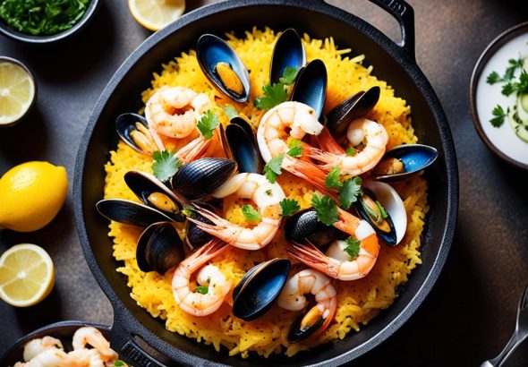 Seafood Paella