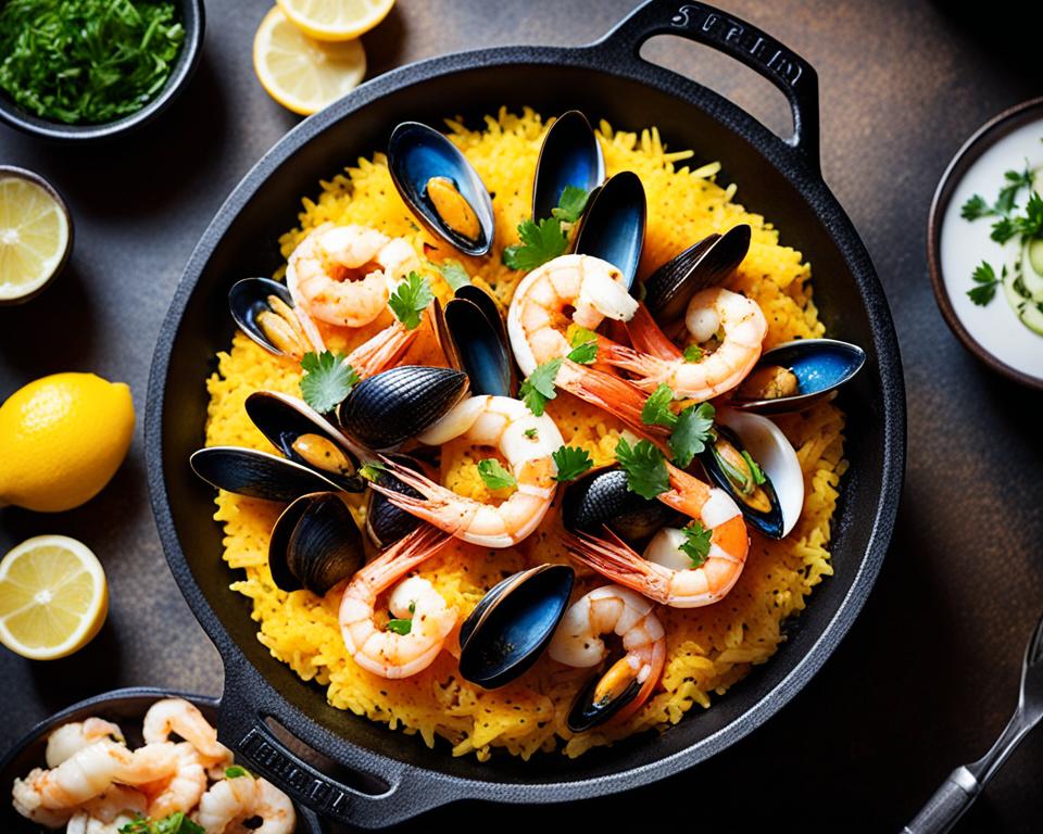 Seafood Paella