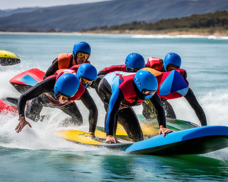 electric jet body boarding competition