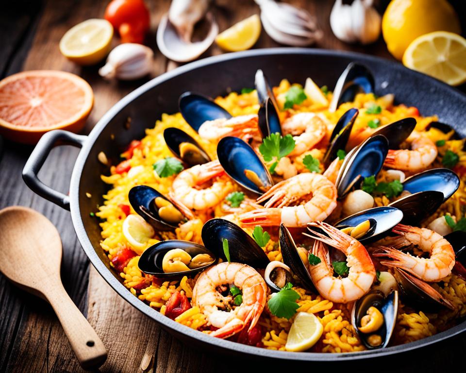 seafood paella