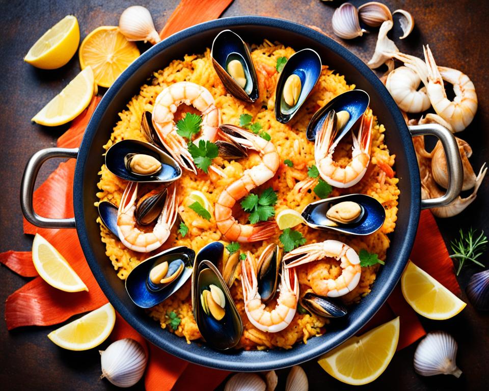 seafood paella