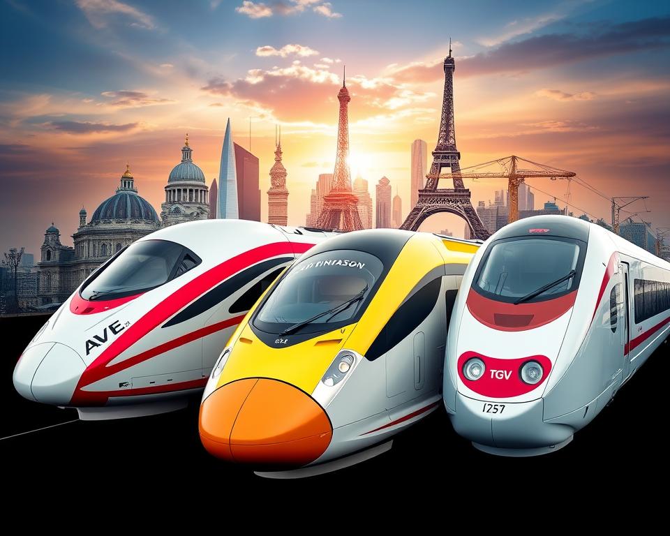 Comparison of high-speed trains